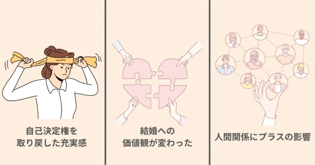 結婚相談所をやめてよかったと感じる人の意見3選