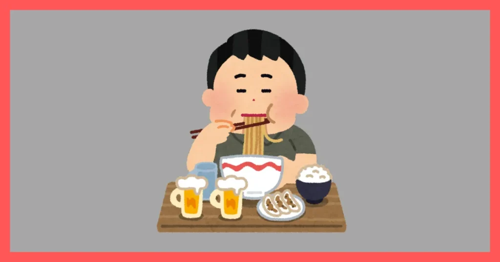 婚活パーティー行ってきたけど魔境だった体験談(女性版):そんなことより食事に夢中男