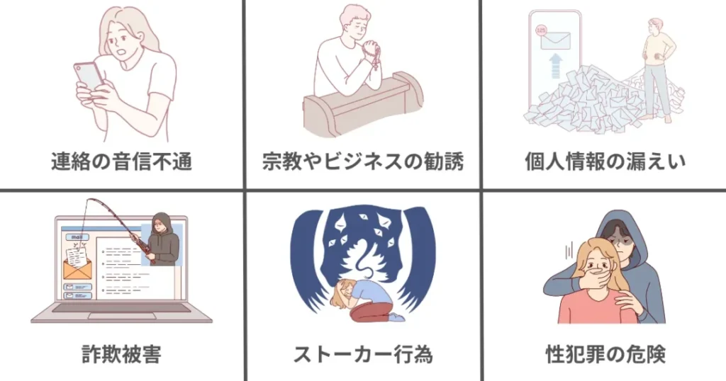 マッチングアプリでよくある被害（体験談）