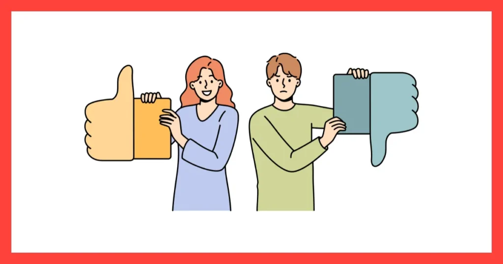 カップリンクの悪い口コミ：パーティーの質にバラつきがある