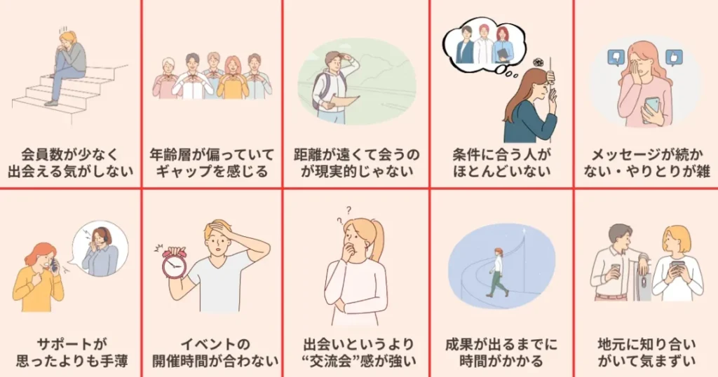 であイバ茨城は出会えない!?悪い口コミ評判10選