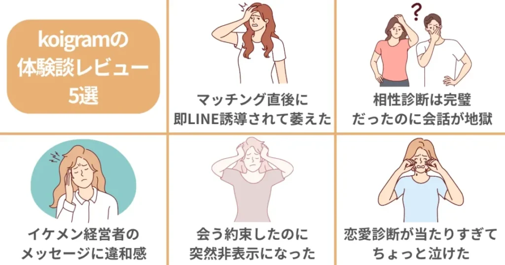 koigramを実際に利用したガチ体験談レビュー5選