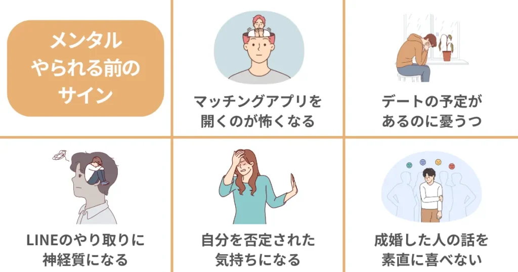 メンタルやられる前のサイン