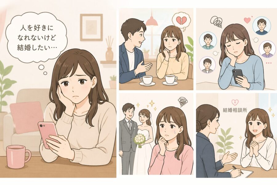 人を好きになれないけど結婚したい…は普通です【恋愛なしで結婚する方法】