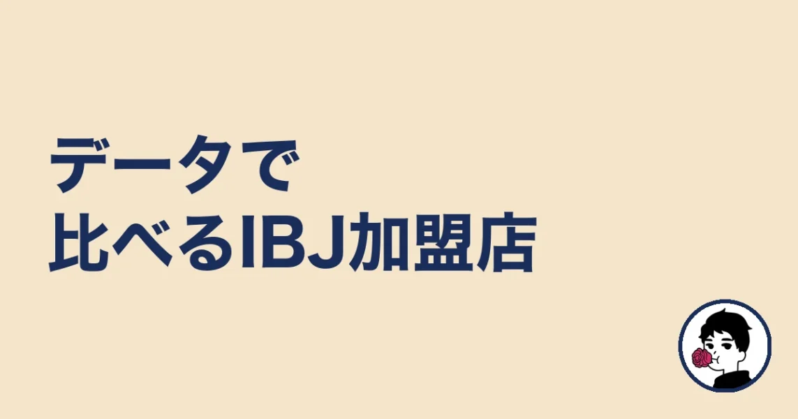 データで比べるIBJ加盟店（成婚実績・申込可能数）