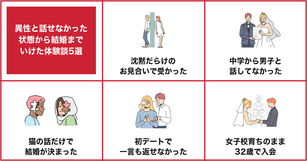 異性と話せなかった状態から結婚までいけた体験談5選｜やましょ