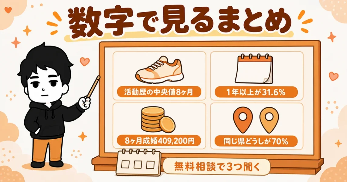 アスマリの口コミ評判まとめ。活動歴の中央値8ヶ月、8ヶ月成婚の総額409,200円