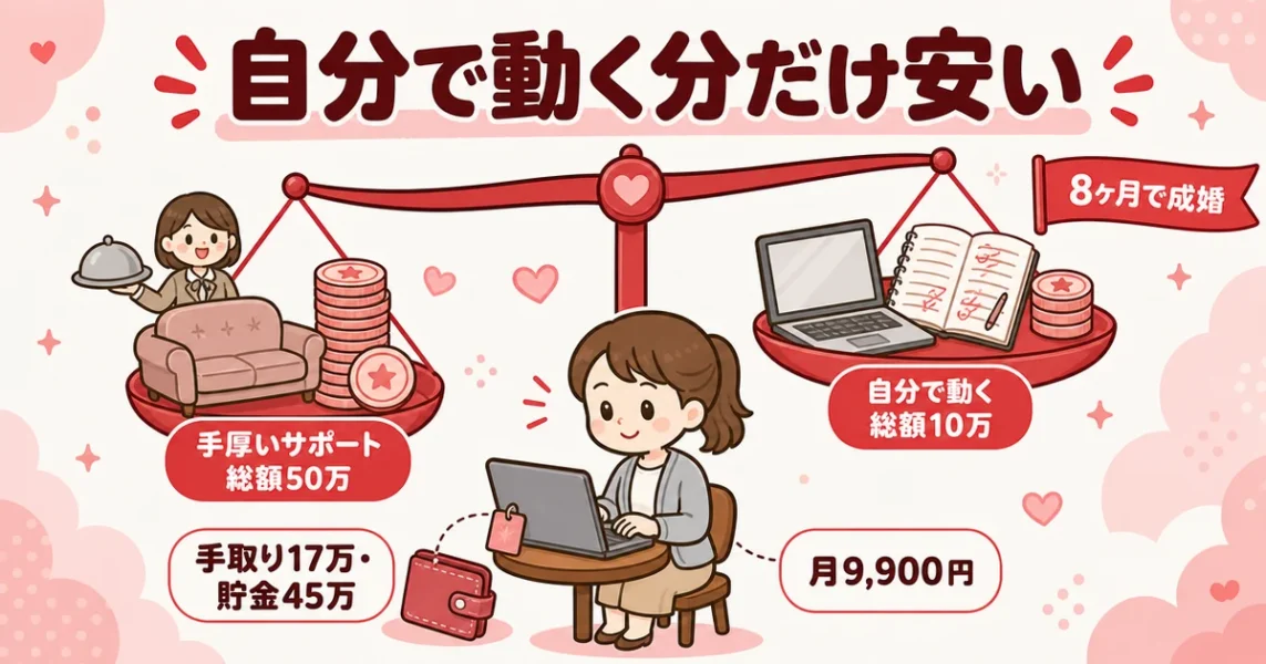 オンライン型結婚相談所の体験談｜Yさん32歳は月9,900円のスマリッジで8ヶ月成婚
