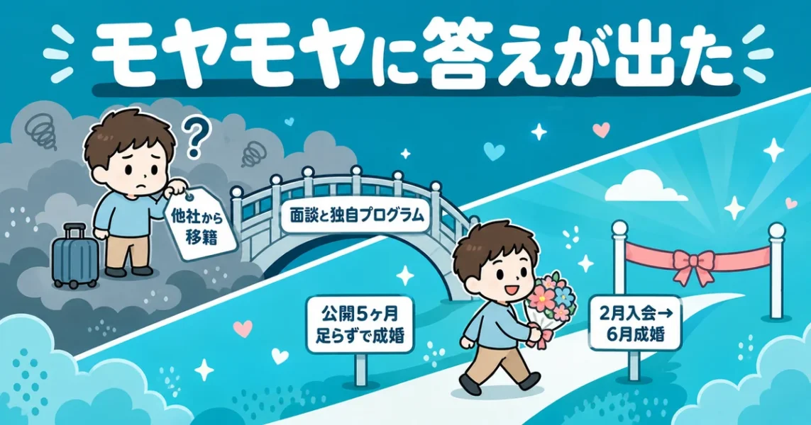 イノセントのコンパスで効果を感じたという声。他社から移籍しモヤモヤに答えが出た図解