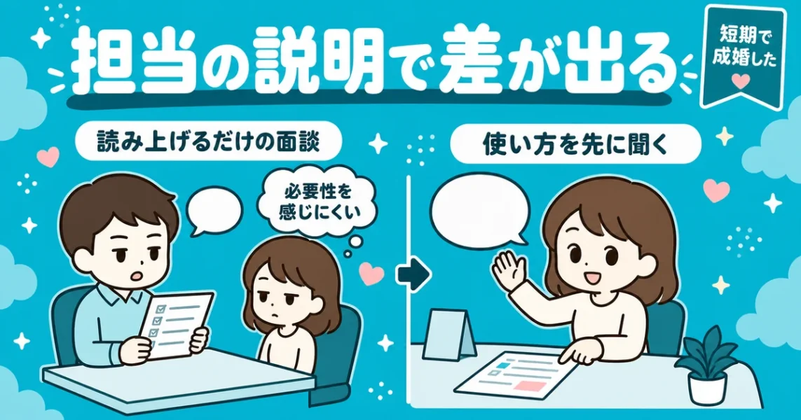 イノセントのコンパスが刺さらなかったという声。担当の説明で差が出る点の図解